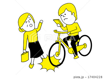 自転車の交通ルール 17404228