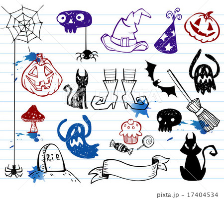 Halloween doodles Halloween doodles 17404534