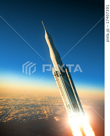 Space Launch System Launching 17407391
