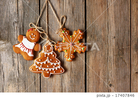 Christmas homemade gingerbread cookies 17407846