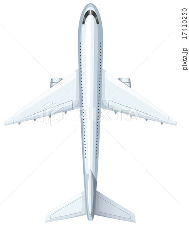 Modern design of airplane 17410250