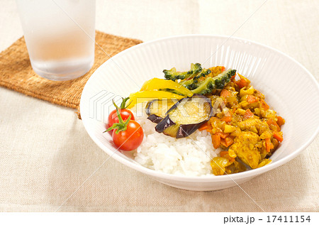 夏野菜ドライカレー 17411154