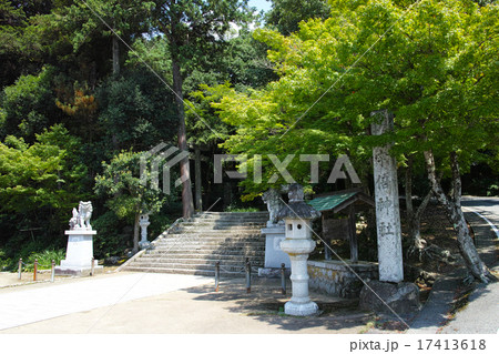 鳥取　宇倍神社入口 17413618