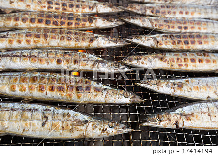 さんまの炭火焼 17414194