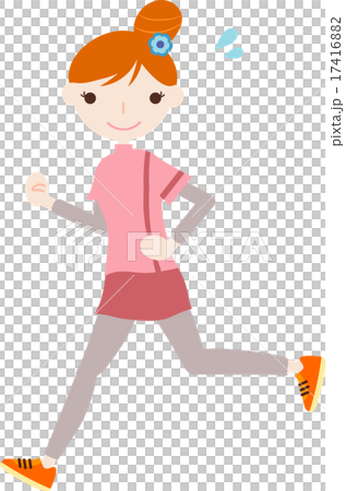 ジョギング ジョギング 17416882