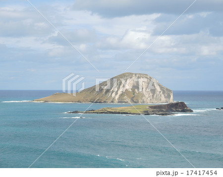 マカプウ展望台からの景色　マナナ島 17417454