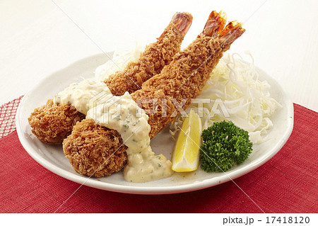 エビフライ タルタルソースがけ エビフライ タルタルソースがけ 17418120