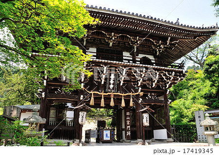 善峯寺山門 17419345