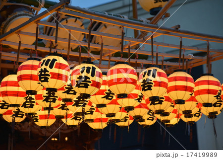 三島大社夏祭り山車の提灯 三島大社夏祭り山車の提灯 17419989