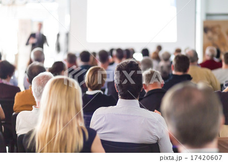 Audience in the lecture hall. Audience in the lecture hall. 17420607