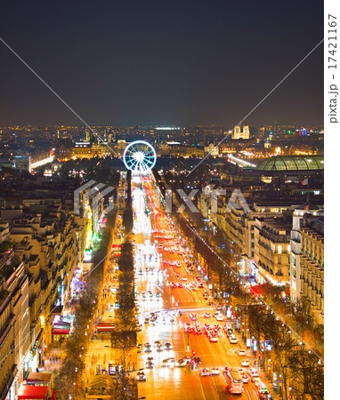 Champs-Elysees , Paris, France 17421167