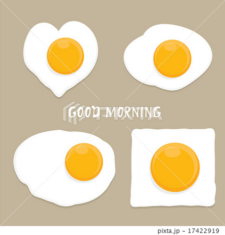 Fried Egg vector . good morning concept. Fried Egg vector . good morning concept. 17422919