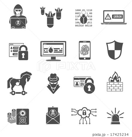 Internet Security Icon Set Internet Security Icon Set 17425234