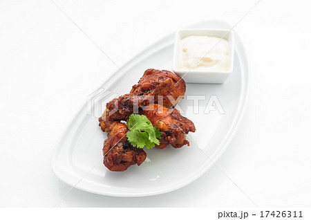 Deep fried chicken with tartar sauce Deep fried chicken with tartar sauce 17426311
