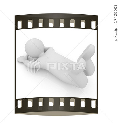 3d man isolated on white. Series 17429035