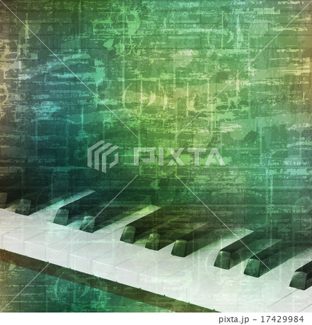 abstract grunge background with piano keys abstract grunge background with piano keys 17429984