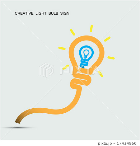 Creative light bulb symbol 17434960