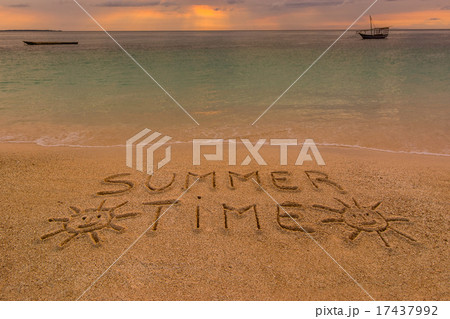 Summer time beach 17437992