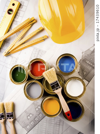 Architecture plan, natural colorful tone Architecture plan, natural colorful tone 17439610