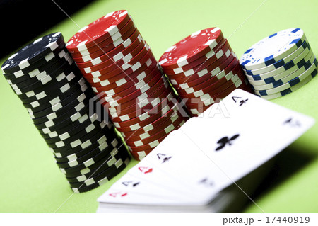 Casino chips, ambient light saturated theme 17440919