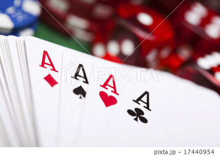 Playing cards in casino Playing cards in casino 17440954