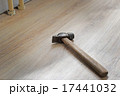 hammer on the wooden floor 17441032