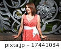 woman in the Park on a walk 17441034