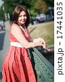 woman in the Park on a walk 17441035
