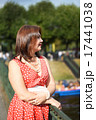 woman in the Park on a walk 17441038