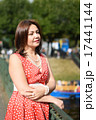 woman in the Park on a walk 17441144