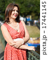 woman in the Park on a walk 17441145