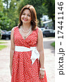 woman in the Park on a walk 17441146