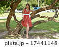 woman in the Park on a walk 17441148