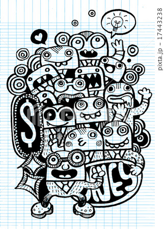 Crazy doodle Money,doodle drawing style Crazy doodle Money,doodle drawing style 17443238