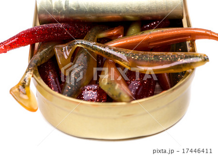Swimbait different colors in open can Swimbait different colors in open can 17446411