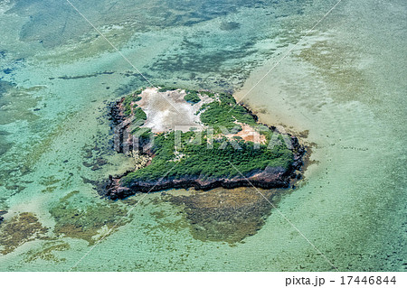 Saline aerial view in shark bay Australia 17446844