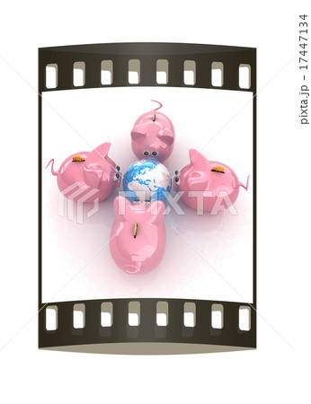global saving. The film strip 17447134