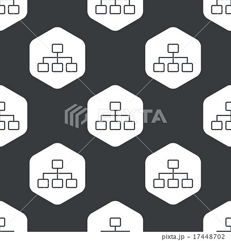 Black hexagon scheme pattern Black hexagon scheme pattern 17448702
