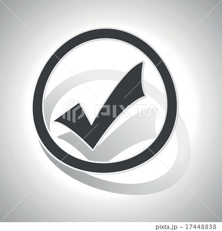 Select sign sticker, curved 17448838