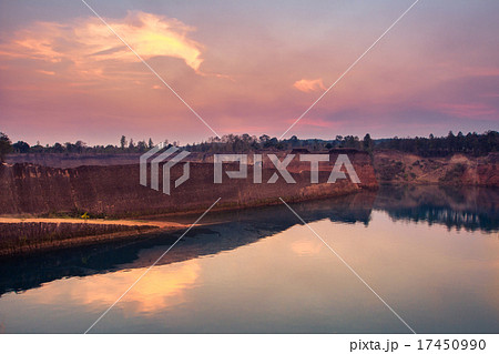 Sunset at grand canyon in Chiang mai, Thailand. Sunset at grand canyon in Chiang mai, Thailand. 17450990