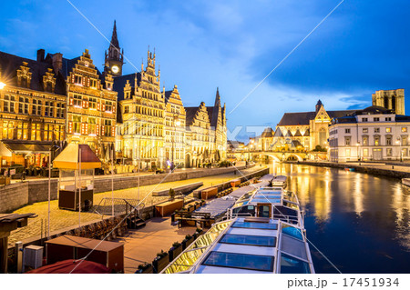Ghent Old town Belgium Ghent Old town Belgium 17451934