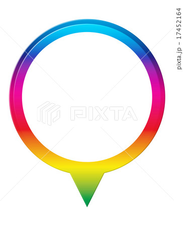 丸いフキダシ 丸いフキダシ 17452164