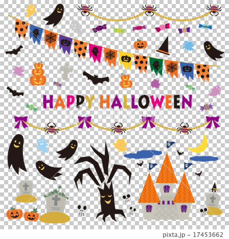 素材-HAPPY HALLOWEEN 17453662