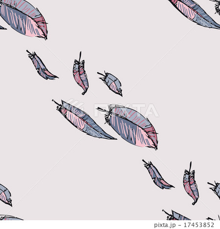 seamless pattern with feathers seamless pattern with feathers 17453852