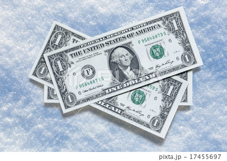 Dollar banknotes 17455697