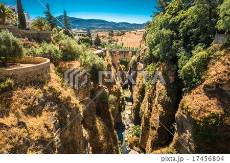 The Puente Viejo (Old Bridge) in Ronda, Province The Puente Viejo (Old Bridge) in Ronda, Province 17456804