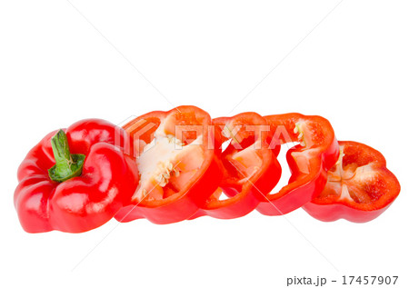 Red bell pepper slice 17457907