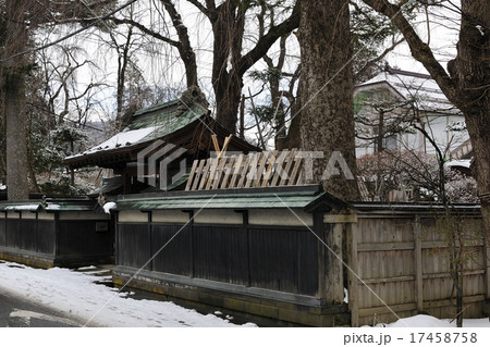 悠久の時、武家屋敷、雪景色 悠久の時、武家屋敷、雪景色 17458758