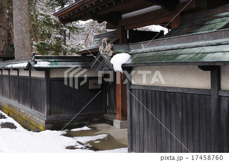 悠久の時、武家屋敷、雪景色 悠久の時、武家屋敷、雪景色 17458760