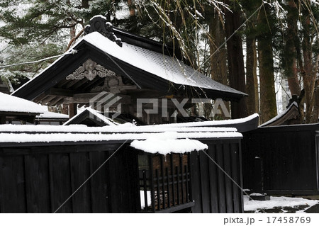 悠久の時、武家屋敷、雪景色 悠久の時、武家屋敷、雪景色 17458769